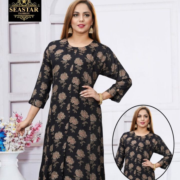 Post image Summer collection in plus size kurti available only at seastarfashion 48/50/52 sizes available