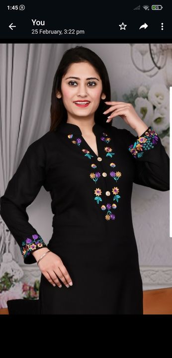 kurti and pant set uploaded by BSPA LIFESTYLE on 3/6/2022