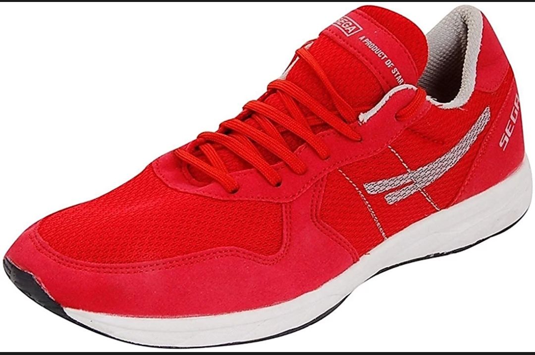 Sega red running shoes uploaded by Naryan army store on 3/6/2022