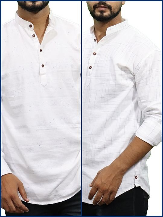 Mens casual short kurta uploaded by Cottonconn on 10/12/2020