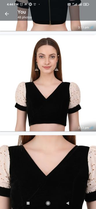 Velvet hakoba blouse uploaded by business on 3/7/2022