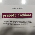 Business logo of prasadsfashions