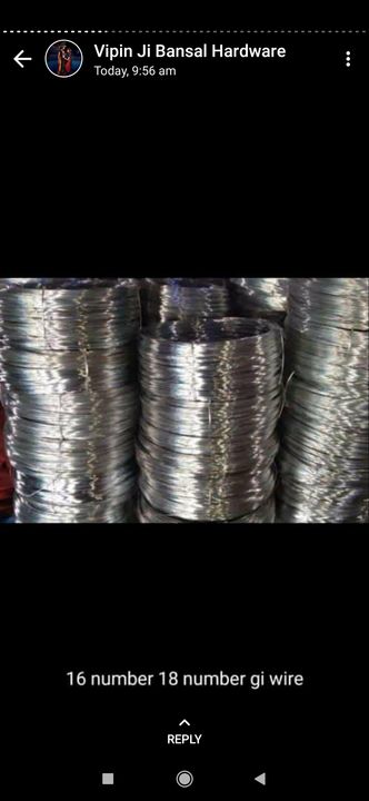  Gi wire uploaded by National steels on 3/7/2022