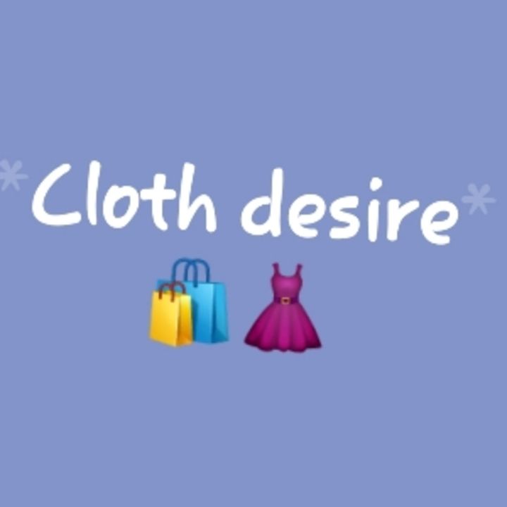 Post image Cloth desire has updated their profile picture.