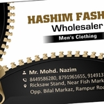 Business logo of Hashim fashion wholesale
