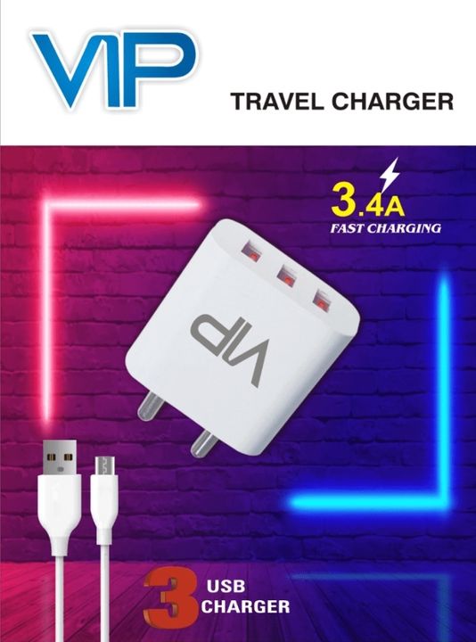 3.4A multiple  travel charger uploaded by wholsale market on 3/7/2022