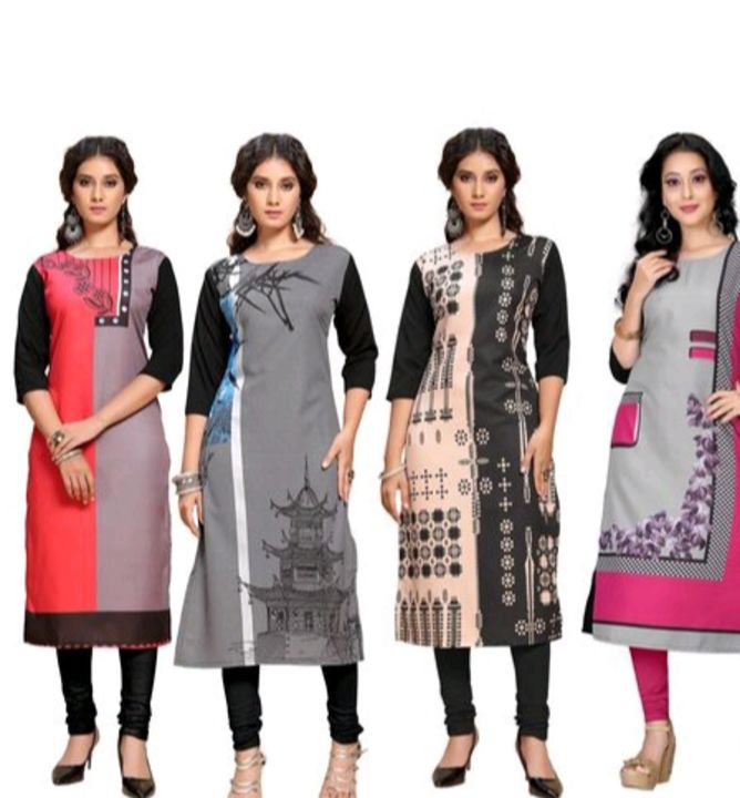 Multi pack 4 kurti uploaded by business on 3/7/2022