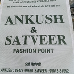 Business logo of Ankush and satveer fashion point