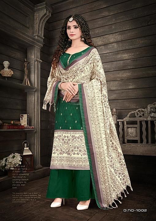 Post image We are Manufacturer of ladies wear unstitched
Suits ,best Quality Products Available.
Now you can Book the orders for Your Shops.
For More Details Call or Whatsapp.

Aaisha Collection
Faridabad
8376029645