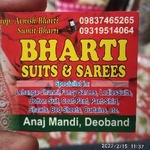 Business logo of Bharti Suits & Sarees