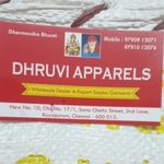 Business logo of Dhurvi Apparels