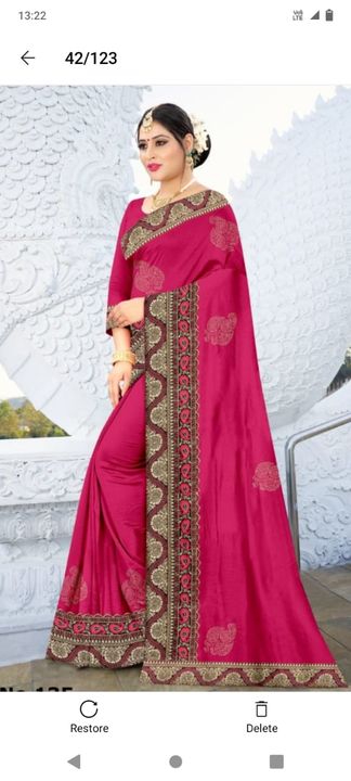 Post image Party wear saree