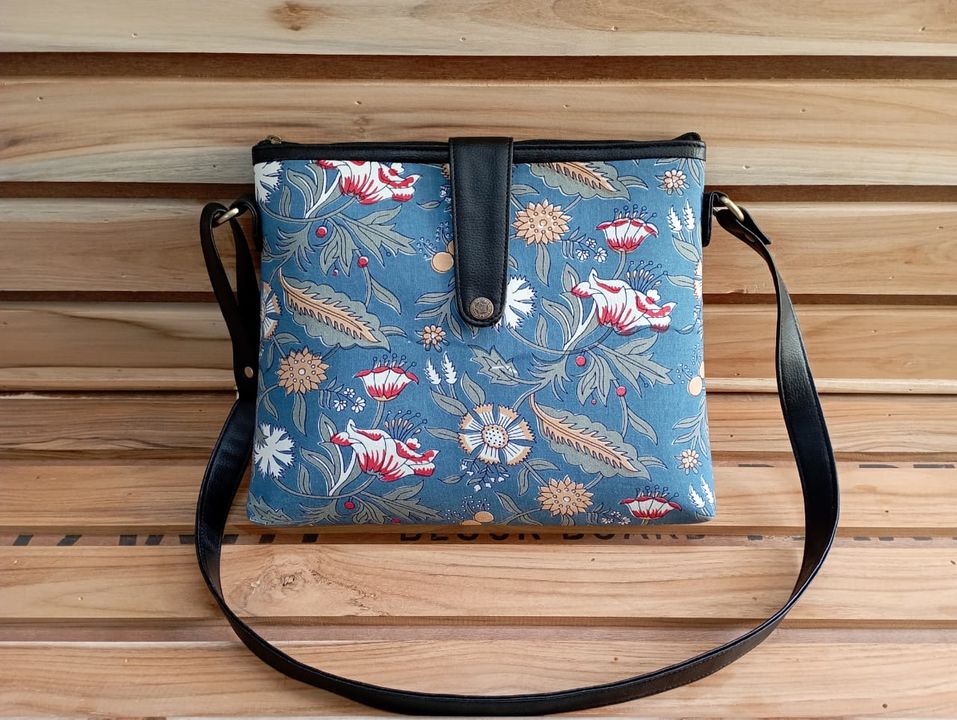 Cotton printed sling bag  uploaded by Mankha exports  on 3/8/2022