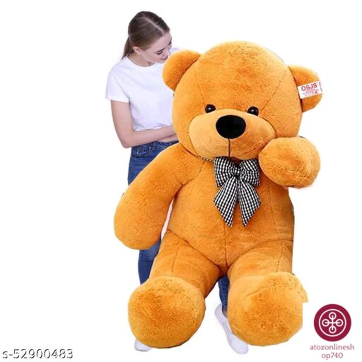MOSU 4.5 Feet Very Soft Lovable/Fluffy/Spongy Huggable Teddy Bear for /Birthday Gift/Boy/Girl/Valent uploaded by AtozOnline shop on 3/8/2022