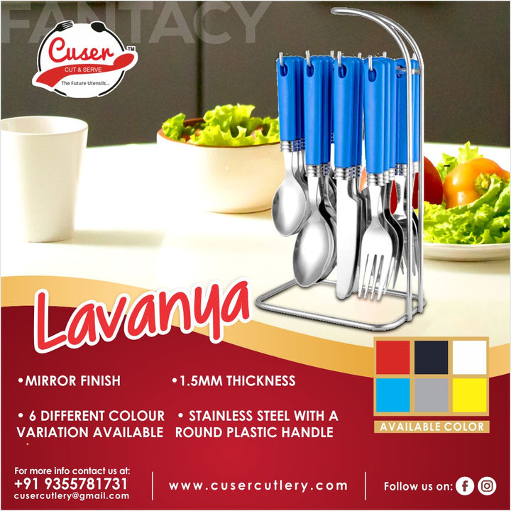 Cuser's Lavanya Cutlery Set uploaded by Cuser Cutlery on 3/8/2022