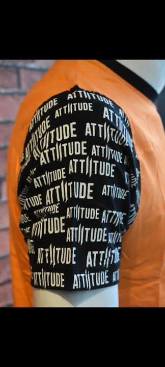 Attitude t-shirt uploaded by Shop number 1 Shri Ganesh Yeshwantp on 3/8/2022
