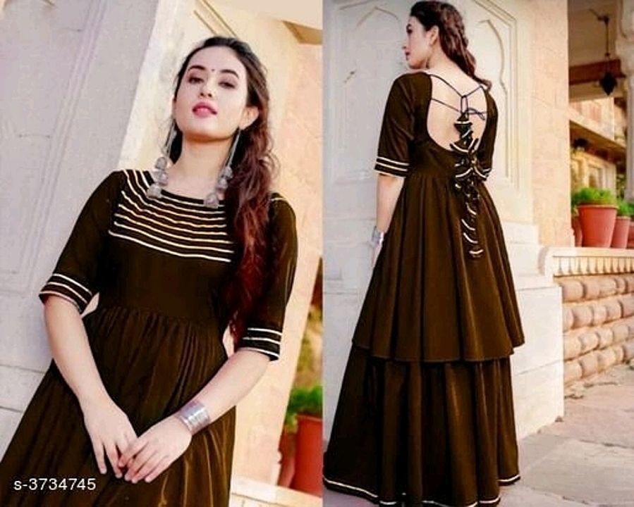 Kurti with skirt uploaded by business on 10/12/2020