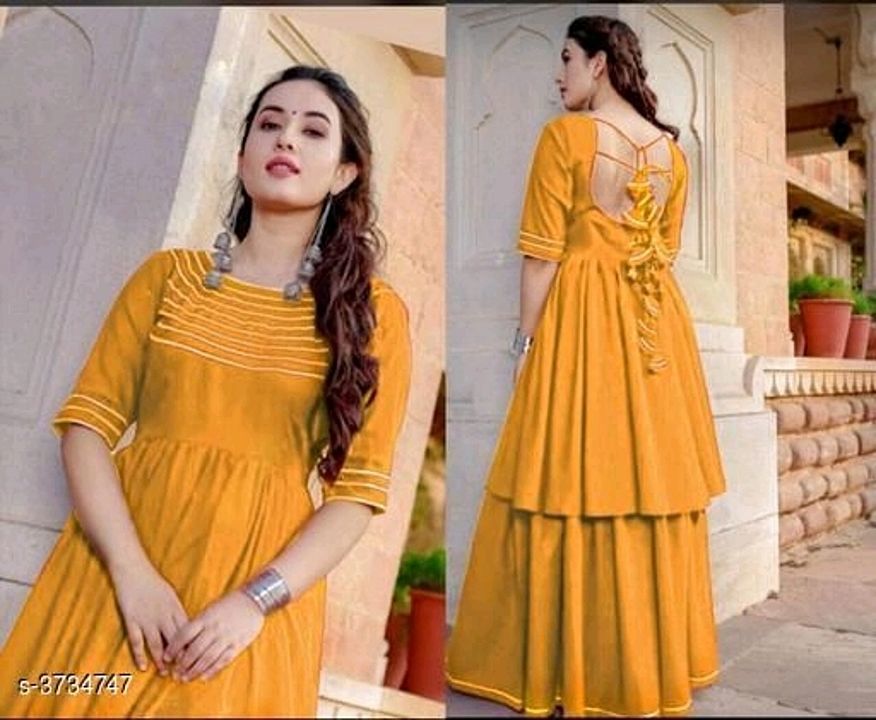Kurti with skirt uploaded by business on 10/12/2020
