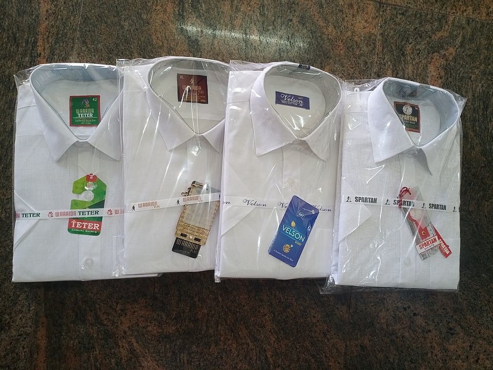 White shirts uploaded by business on 10/12/2020