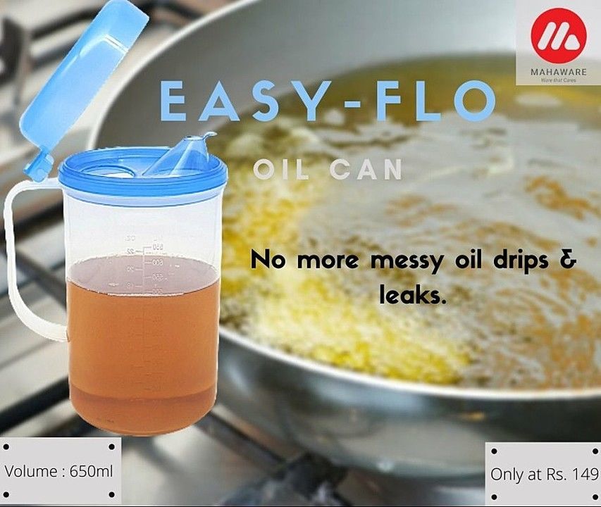 Easy Flo Oil Can 650ml uploaded by Mahaware India on 6/13/2020