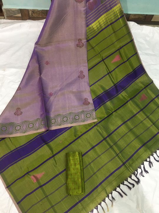 Banana pith sarees uploaded by VRK TRADERS on 3/8/2022
