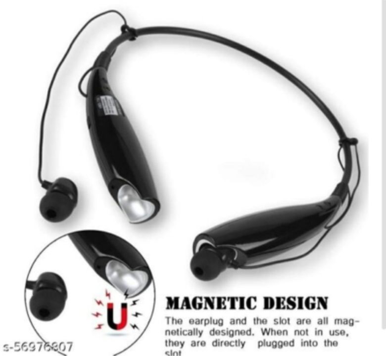 HBS-730 Neckband Bluetooth Headphones Wireless for Android uploaded by Suvendu International on 3/9/2022