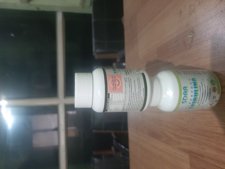 Spirulina 500mg 60 capsules uploaded by business on 3/9/2022