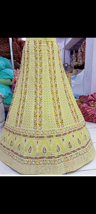 Lehnga choli bridal design party wear lehenga choli  uploaded by Aneri fashion hub on 3/9/2022