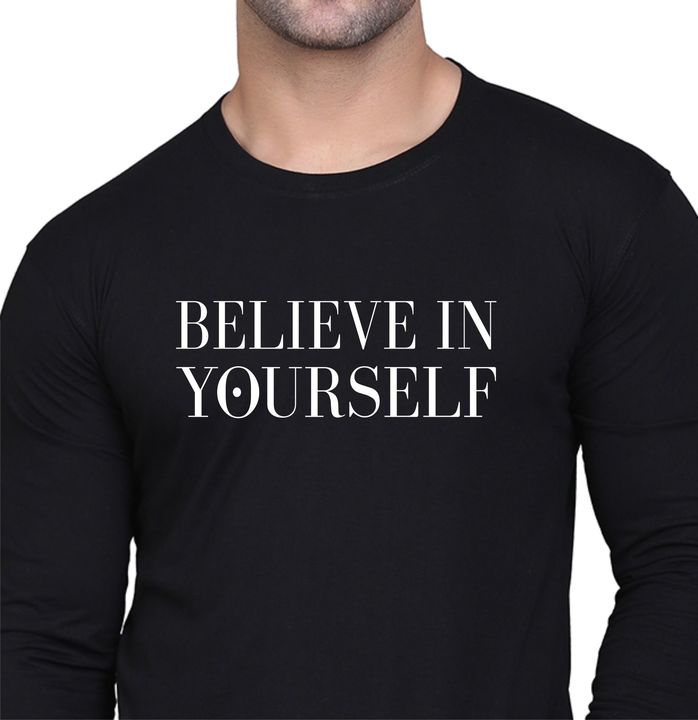 Believe in YourSelf - Premium Quality Poly Cotton T-shirt  uploaded by business on 3/9/2022
