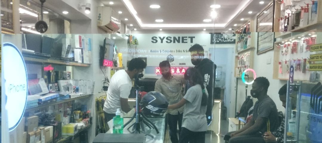 Factory Store Images of Sysnet mobile and laptop 