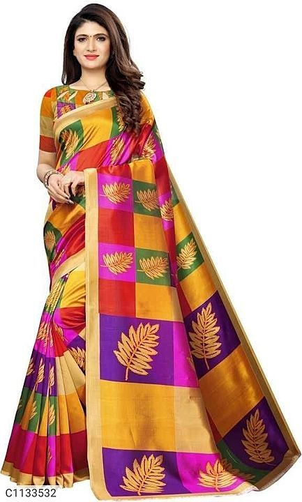 Art Silk saree  uploaded by business on 10/12/2020