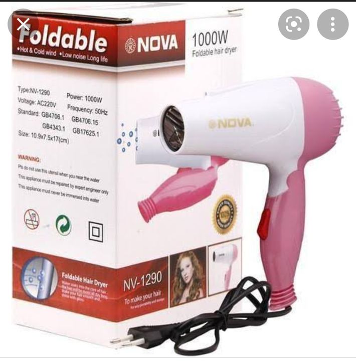 Post image I want 100 pieces of Nova foldable hair dryer.