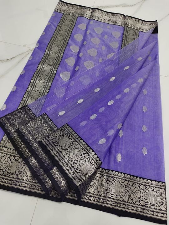 Chanderi saree uploaded by business on 3/9/2022