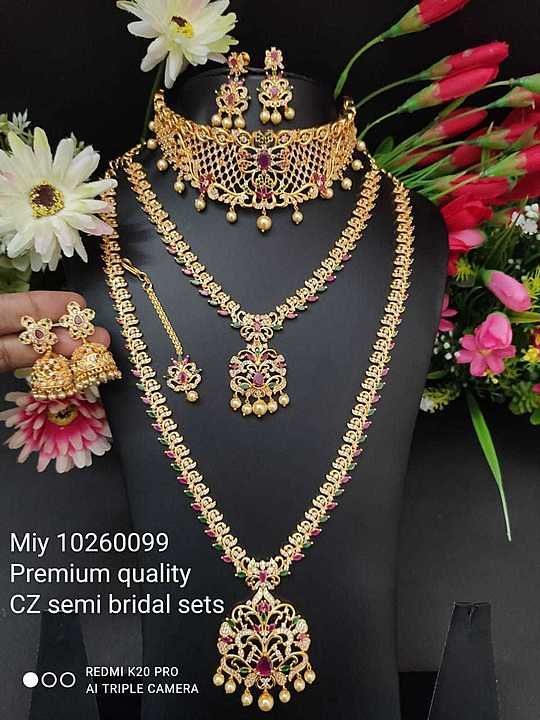 One gram gold imitation jewelry uploaded by Tanya enterprise  on 10/13/2020