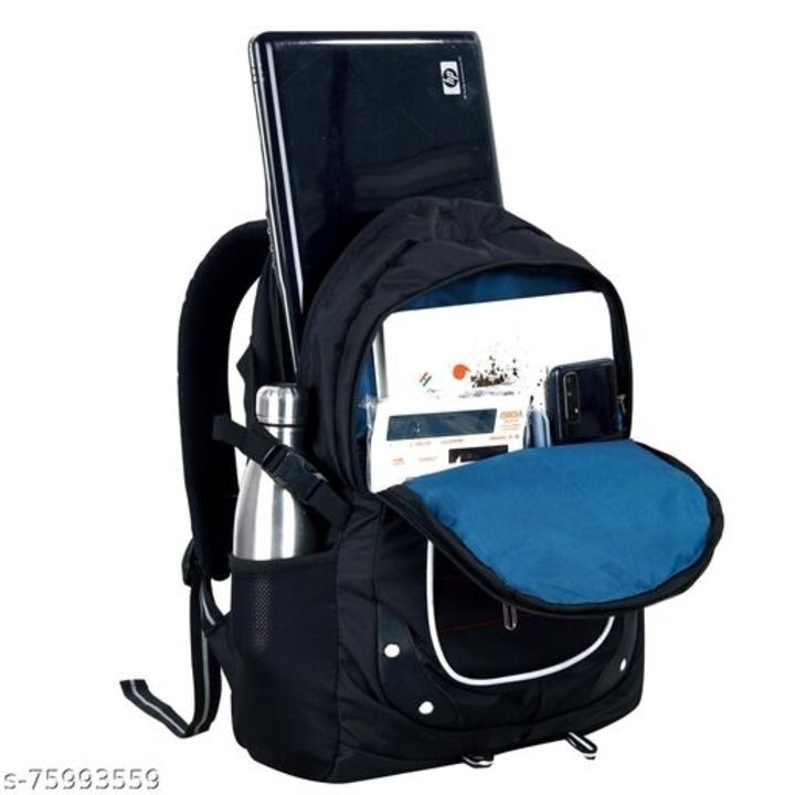alfisha Laptop Backpack Plain Series Laptop Backpack, Travel|Casual Backpack Weekender 35 Ltrs Indig uploaded by business on 3/10/2022