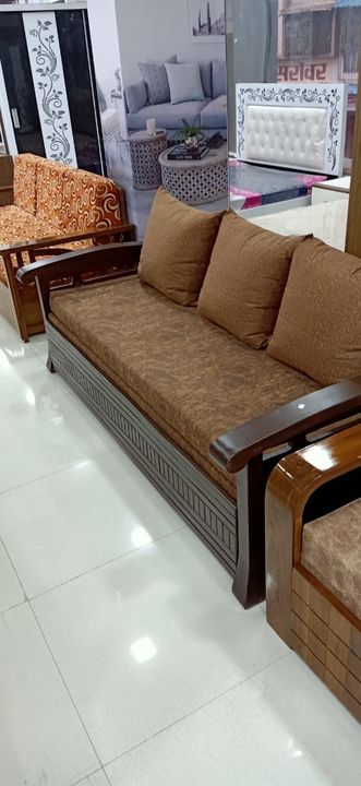 Teak wood sofa cumbed uploaded by business on 3/10/2022