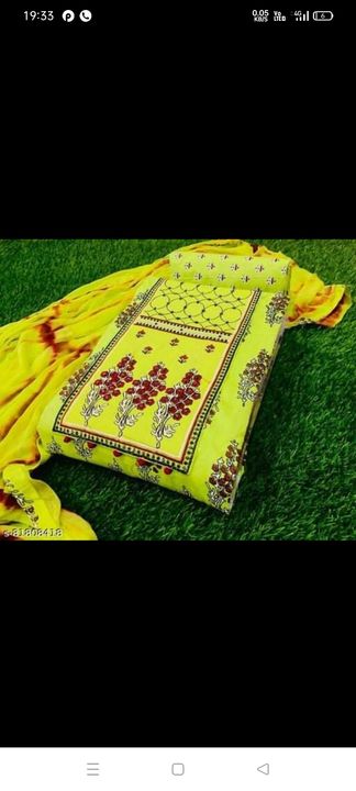 Cotton Fabric suits uploaded by Asma Malik on 3/10/2022
