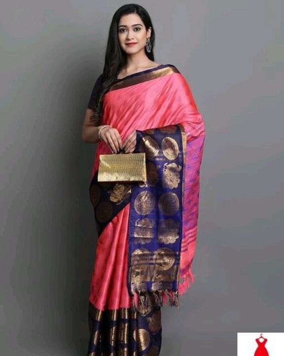 COTTON SILK PARTY WEAR JACQUARD SAREE uploaded by business on 3/10/2022