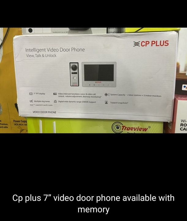Cp plus 7 inch video door phone with memory uploaded by business on 3/10/2022