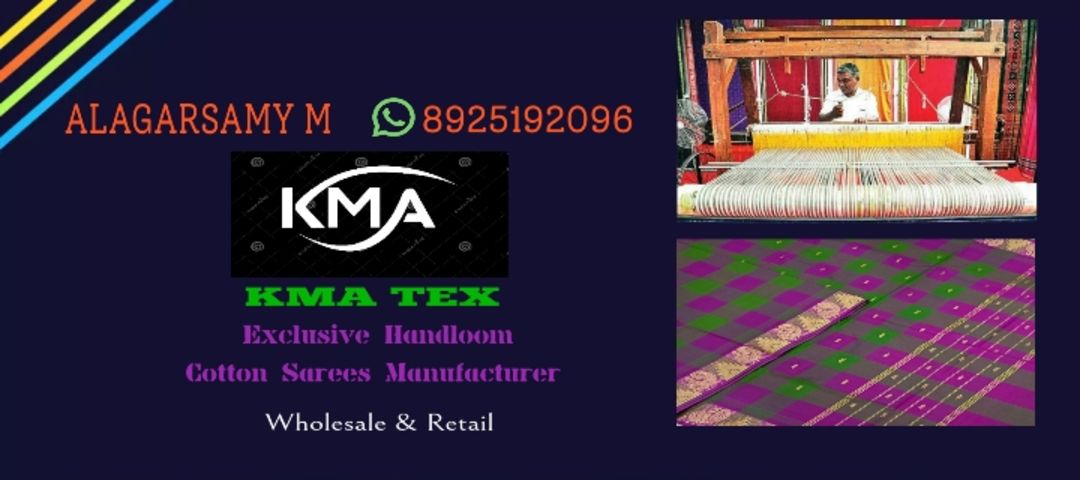 Visiting card store images of K.M.A Trendy Collections 