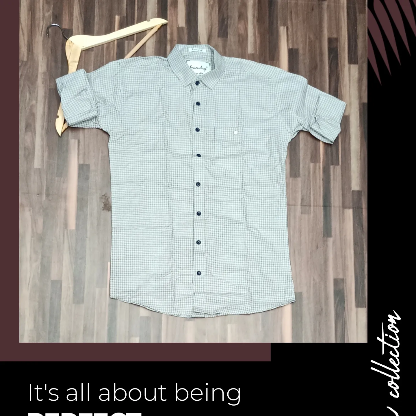 Men's cotton checks shirt uploaded by Jk Brothers Shirt Manufacturer  on 3/11/2022