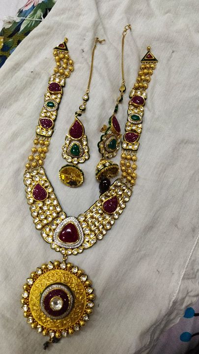 Long set uploaded by J.Ajay jewelers on 3/11/2022