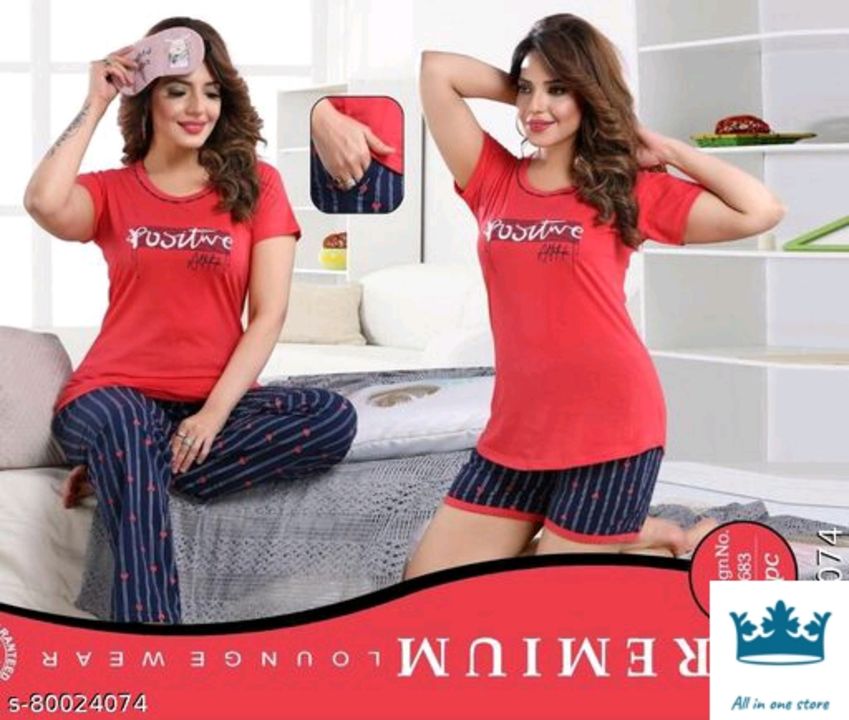 Women night suit cotton uploaded by All in one store on 3/11/2022