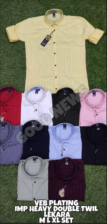 Post image New shirt collection.  Size----M, L, XL   @599/-
