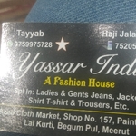 Business logo of Yassar India a fashion house