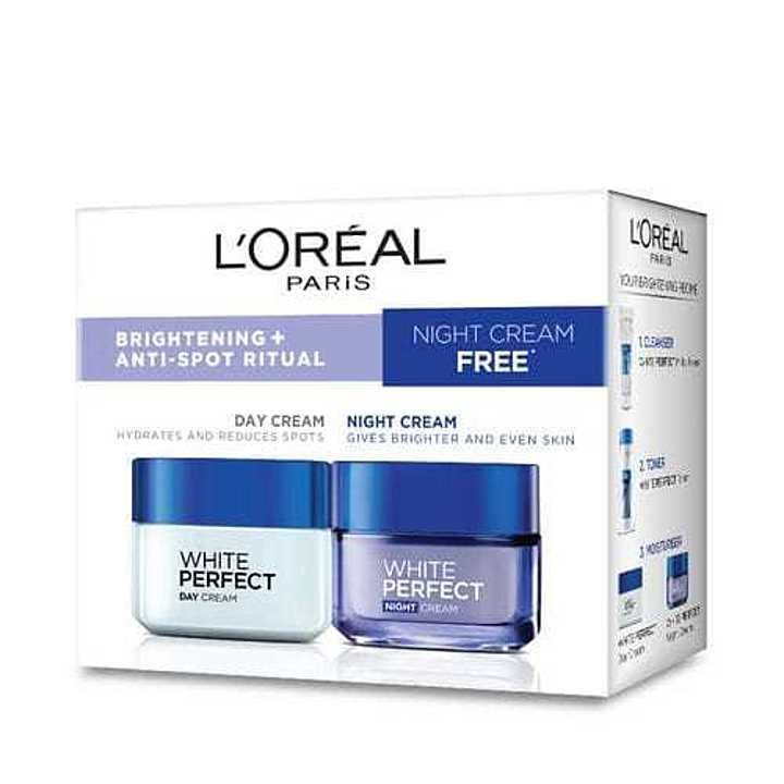 L'Oréal Paris Day cream and night cream dual cream pack original price 550/- wholesale prices 460/-  uploaded by Noneofyourbusiness on 10/13/2020