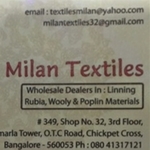 Business logo of Milan textiles