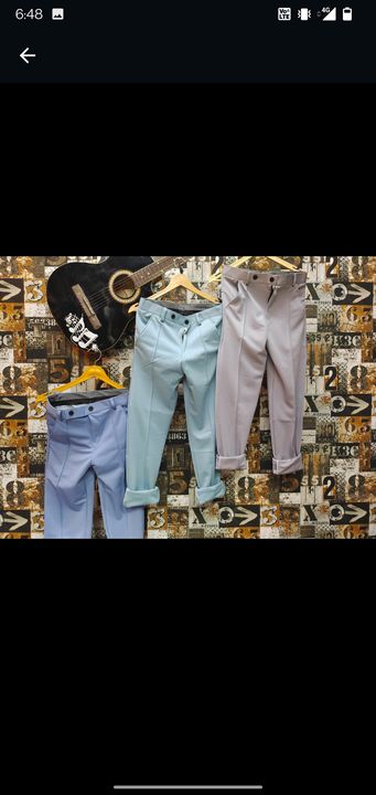 Post image Hey! Checkout my updated collection Men's Pants 👖.