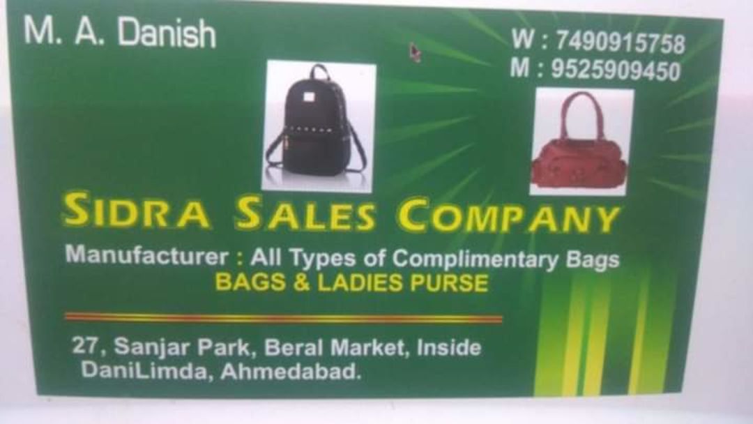 Product uploaded by SIDRA SALES BAGS on 3/11/2022