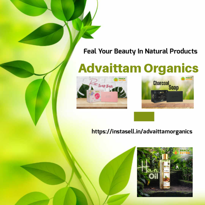 Post image Welcome to Advaittam Organics . 🌺Feel Your Beauty🌺 You can visit our store here - https://instasell.in/advaittamorganics